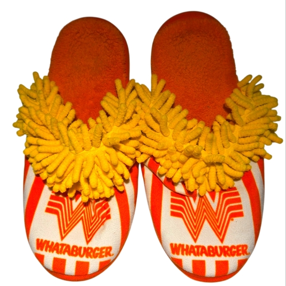 Whataburger Fríes Slippers XL 🍟 - Picture 1 of 6
